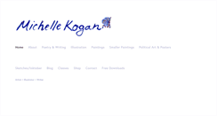 Desktop Screenshot of michellekogan.com