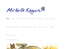 Tablet Screenshot of michellekogan.com